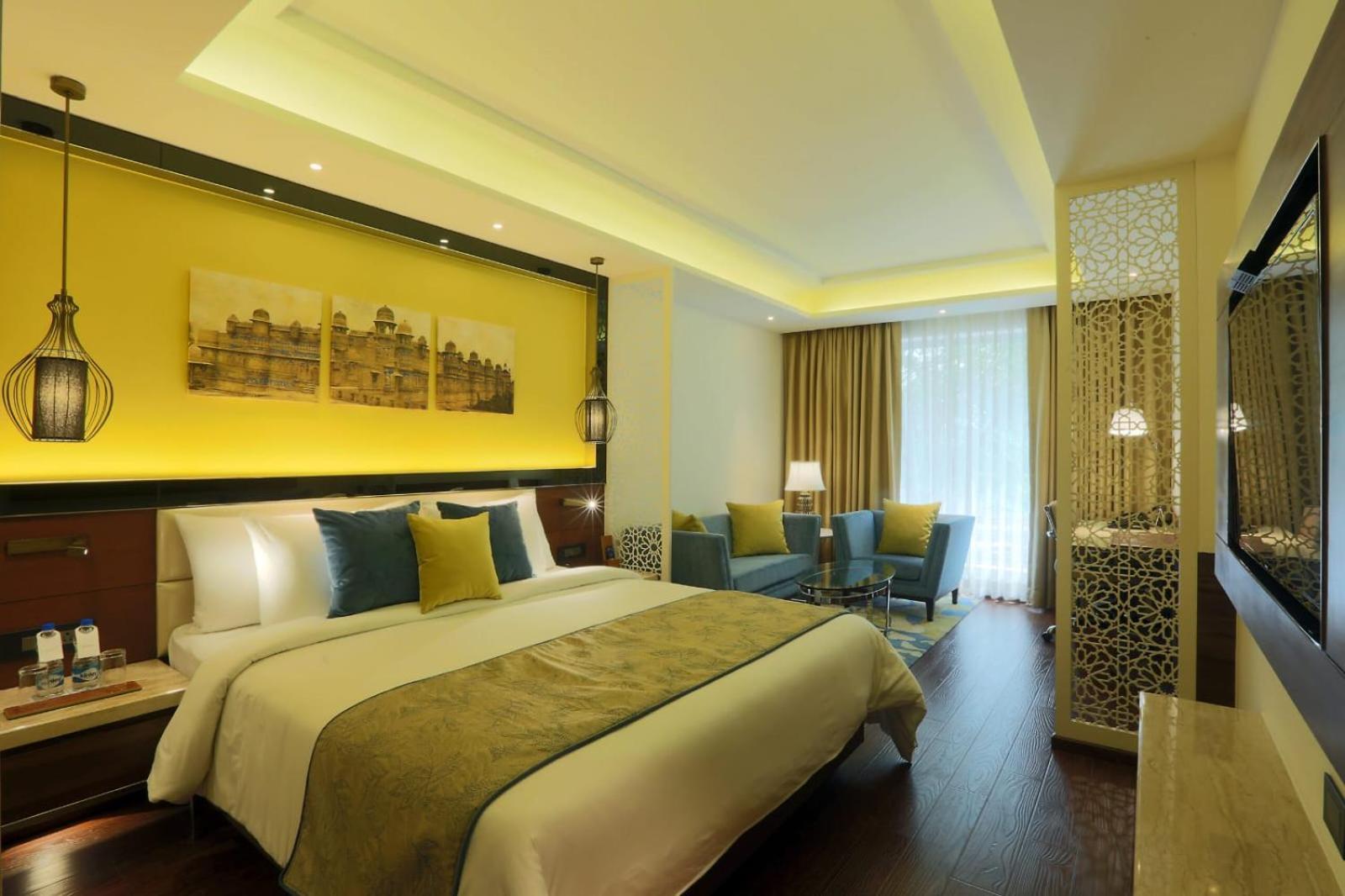 Hotel The Prithvi Near Delhi Airport Nuova Delhi Esterno foto